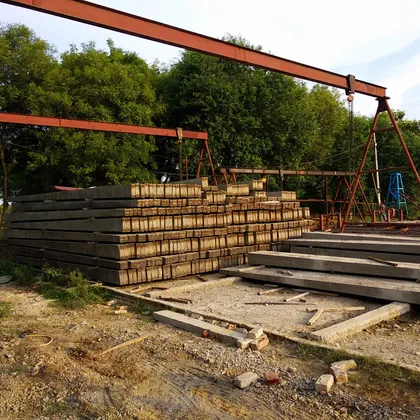 Construction Site — On-site installation