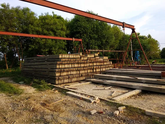 Construction Site — On-site installation