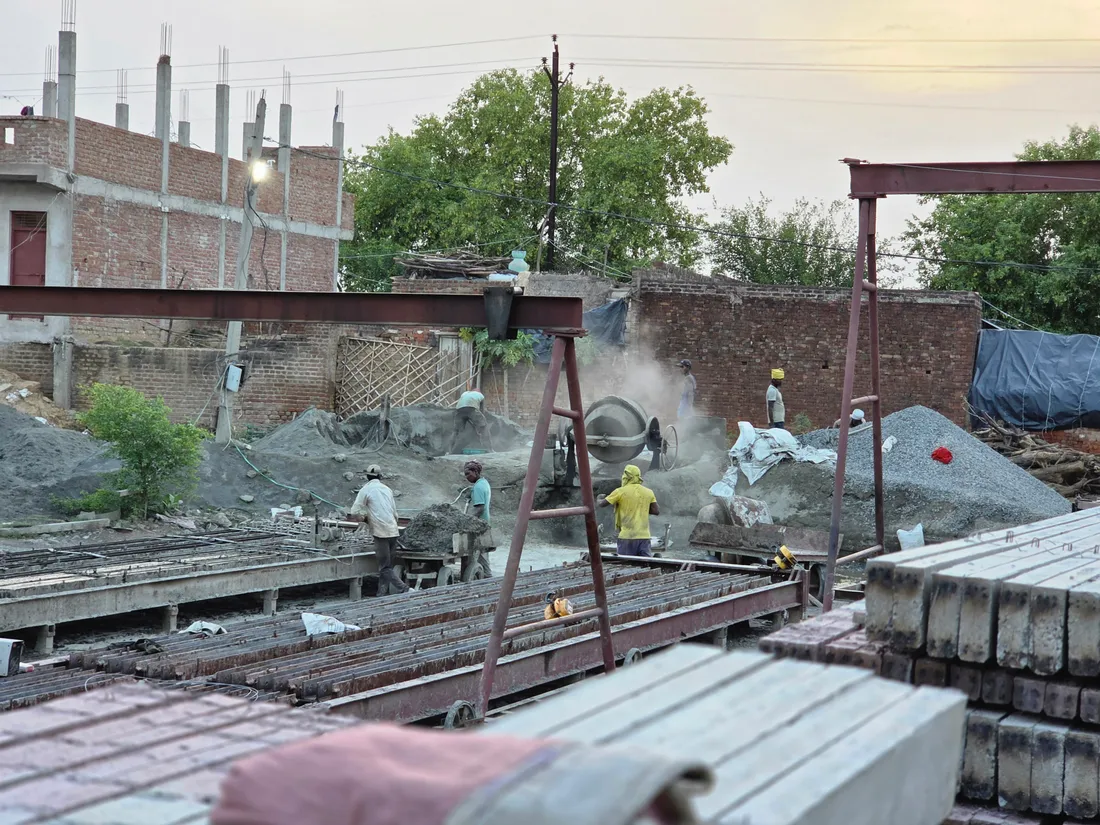 Construction Site — Manufacturing process