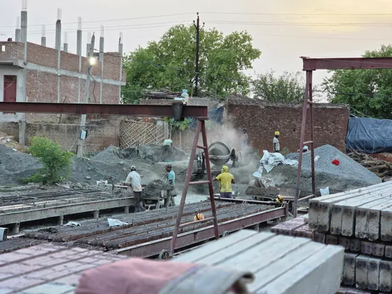 Construction Site — Manufacturing process