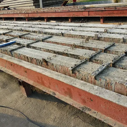 PCC Poles — Poles inside Mould