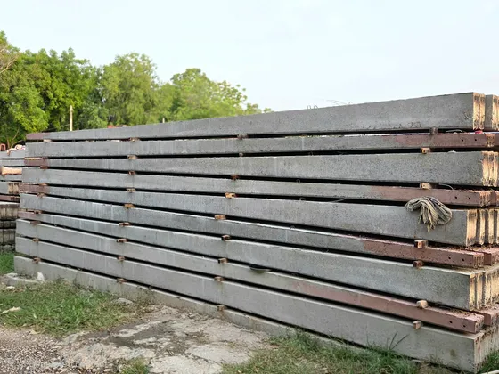 PCC Poles — 8.5 m · finished stock